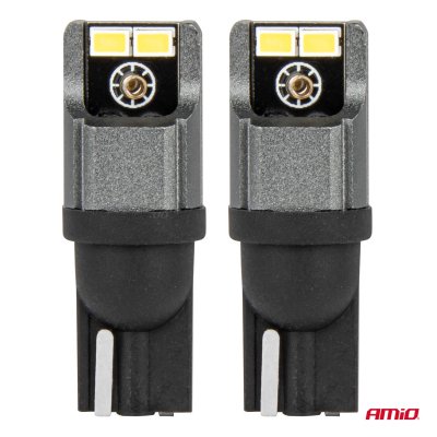 LED pærer CANBUS 2016 3020 4SMD T10 W5W W10W 12V/24V AMIO-03717