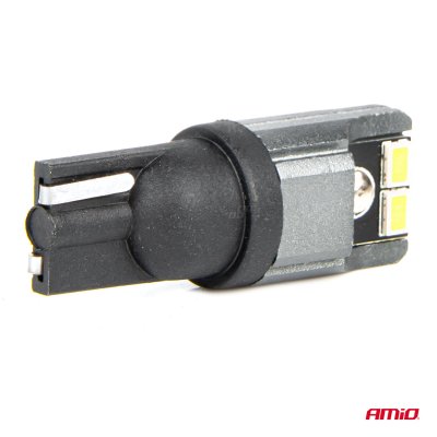 LED pærer CANBUS 2016 3020 4SMD T10 W5W W10W 12V/24V AMIO-03717