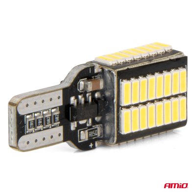 LED pærer CANBUS PRO serie T15e W16W 54x4014 SMD Hvid 12V/24V AMIO-03724