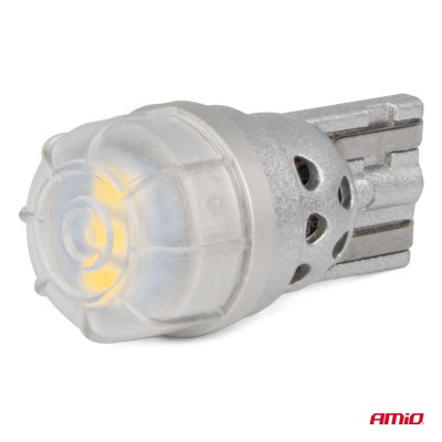 LED-pærer 360 Pure Light Series STANDARD T10 W5W 3x3020 SMD Hvid 12V/24V AMIO-03725