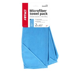 Mikrofiber vinduespoleringsklud 30x40cm AMIO-03732