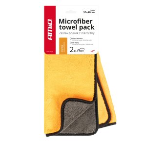 Mikrofiber tørklæde pakke 30x40cm 600g AMIO-03752