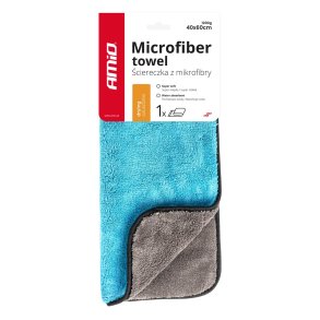 Mikrofiber tørreklud 40x60cm 1200g AMIO-03758