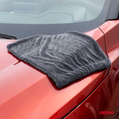 Mikrofiber tørrehåndklæde 40x60cm 1200g AMIO-03760