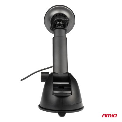 Sugestativ telefonholder med trådløs oplader 15W AMIO-03776
