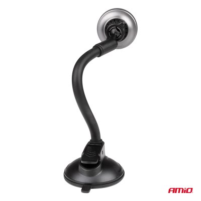 Sugekop telefonholder med trådløs oplader 15W AMIO-03777