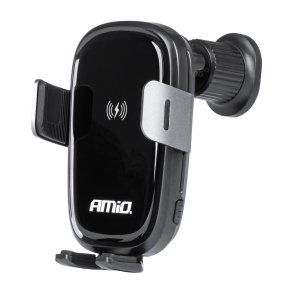 Telefonholder med trådløs oplader 15W AMIO-03778