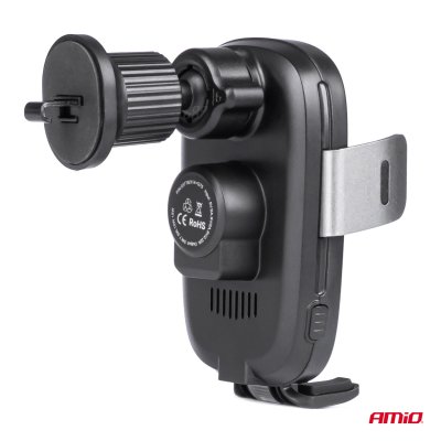 Telefonholder med trådløs oplader 15W AMIO-03778