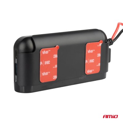 Forlængerstik med voltmeter AMIO-03782