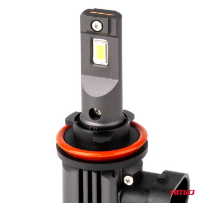 LED-forlygter X4-serien AVIATOR H8/H9/H11/H16 6500K max 44W AMIO-03765