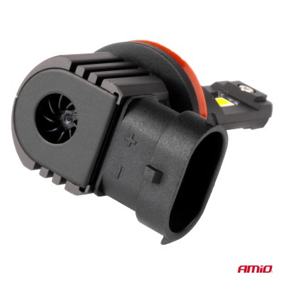 LED-forlygter X4-serien AVIATOR H8/H9/H11/H16 6500K max 44W AMIO-03765