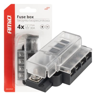 Sikringsboks 4 stik AMIO-03835