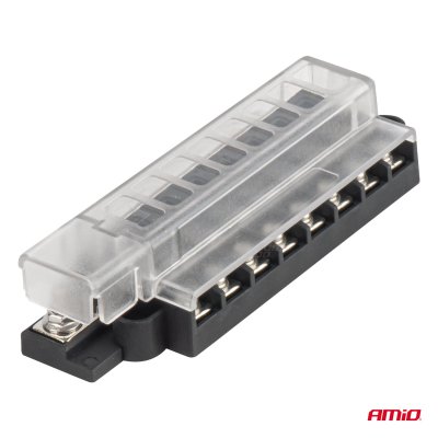 Sikringsskab 8 stikkontakter AMIO-03837