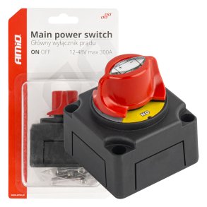Huvudströmbrytare 12-48V max. 300A AMIO-03838