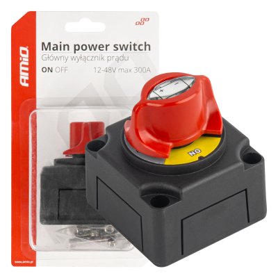 Huvudströmbrytare 12-48V max. 300A AMIO-03838