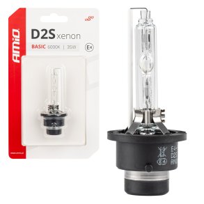 Xenonlampe type D2S 35W 6000K AMiO BASIC blister AMIO-03861