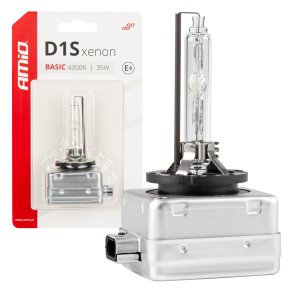 Xenon pære type D1S 35W 4300K AMiO BASIC blister AMIO-03863