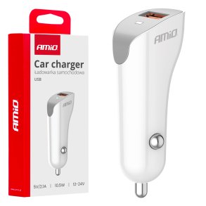 Biltager USB-A 2.1A 12/24V AMiO-03873