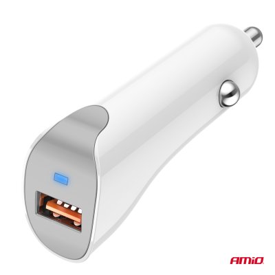 Biltager USB-A 2.1A 12/24V AMiO-03873