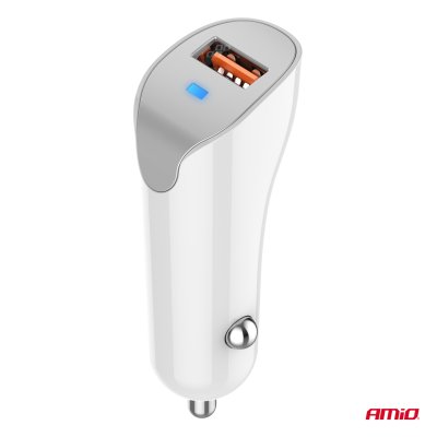 Biltager USB-A 2.1A 12/24V AMiO-03873