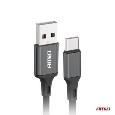 USB til USB-C kabel 2A 100cm FullLINK AMIO-03899