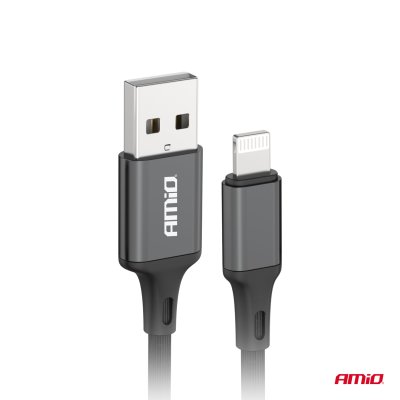 USB til Lightning 2A 100cm FullLINK AMIO-03901