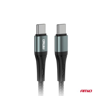 USB-C til USB-C kabel 60W 200cm FullLINK AMIO-03915