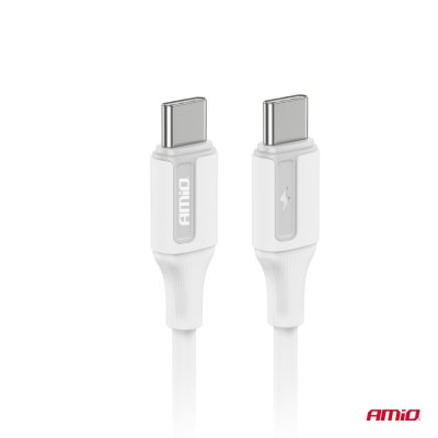 USB-C til USB-C kabel 60W 100cm FullLINK AMIO-03920