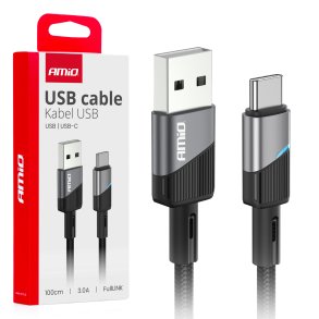 USB til USB-C kabel 3A 100cm FullLINK AMIO-03923
