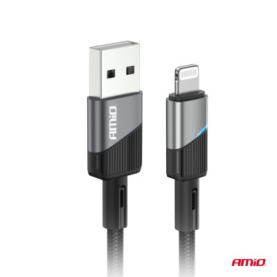 USB til Lightning 3A 100cm FullLINK AMIO-03925