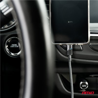 USB-C til USB-C kabel 60W 100cm FullLINK AMIO-03926
