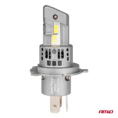 LED Hovedlygter X5-serien WINGER H4 6000K maks 50W AMIO-03945