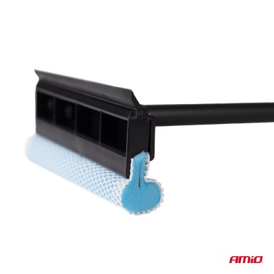 Vinduesafvandrer med plastikskaft 20 cm hoved 54 cm lang AMIO-03852