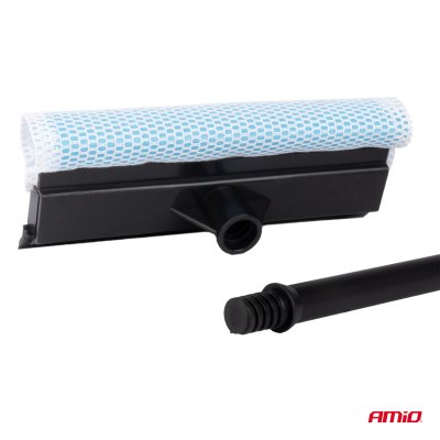 Vinduesafvandrer med plastikskaft 20 cm hoved 54 cm lang AMIO-03852