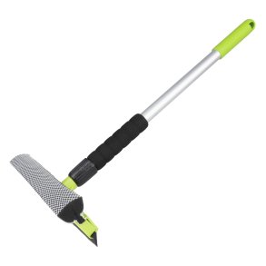 Aluminium vinduesvasker med skraber 25,4 cm hoved 55/80 cm AMIO-03856