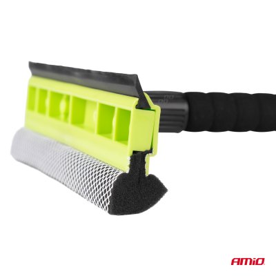 Aluminium vinduesvasker med skraber 25,4 cm hoved 55/80 cm AMIO-03856