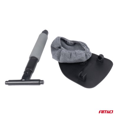 Teleskop vinduesvaskemaskine mikrofiber trekantet AMIO-03858