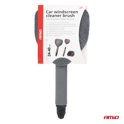 Teleskop vinduesvaskemaskine mikrofiber trekantet AMIO-03858