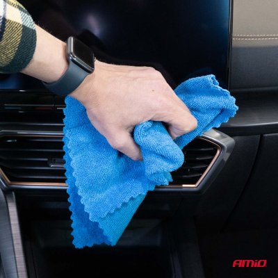 Mikrofiberklud pakke 30x30cm 200g AMIO-03973