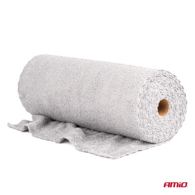 Mikrofiberklude sæt på rulle 30x30cm 120g AMIO-03974