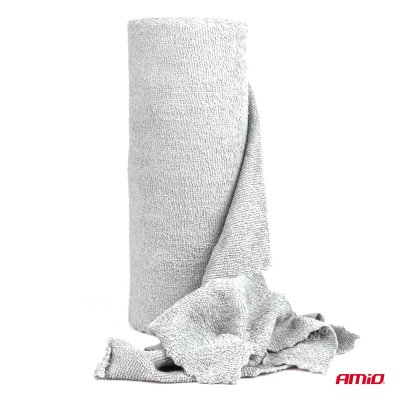 Mikrofiberklude sæt på rulle 30x30cm 120g AMIO-03974