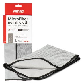 Mikrofiberklud til polering 30x40cm 230g AMIO-03975