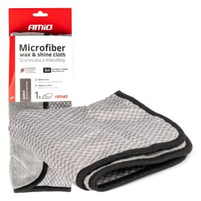 Mikrofiberklud til polering 40x40cm 600g AMIO-03976
