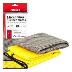 Mikrofiber overfladeklud 40x40cm 280g AMIO-03977