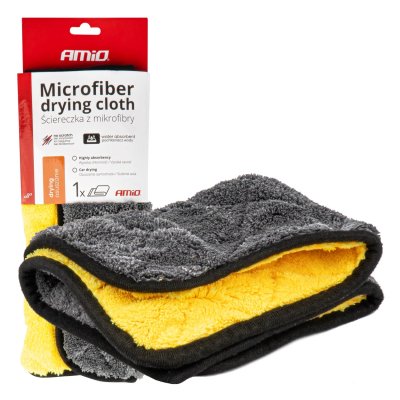 Mikrofiber tørrehåndklæde 40x30cm 800g AMIO-03980