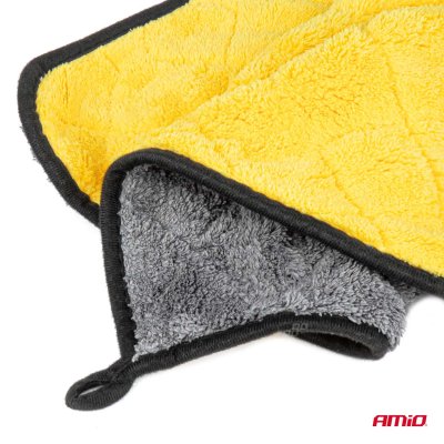 Mikrofiber tørrehåndklæde 40x30cm 800g AMIO-03980
