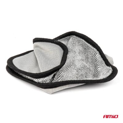 Mikrofiber tørrehåndklæde 40x30cm 550g AMIO-03981