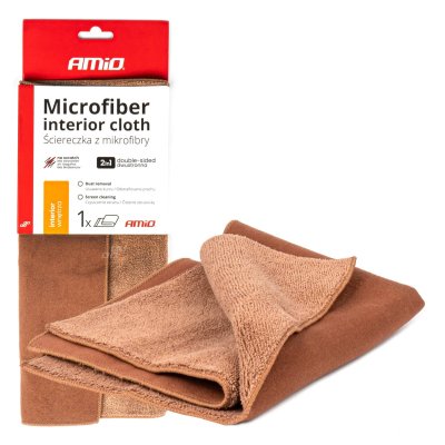 Indvendig mikrofiberklud 30x30cm 500g AMIO-03982