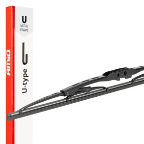 Metal Forrudevisker U-Type, størrelse: 26" 650mm, U-type krog AMIO-04015