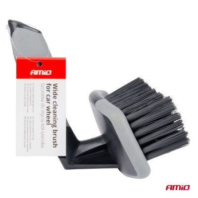 Hjul fælg rengøringsbørste bred 17 cm AMIO-04030